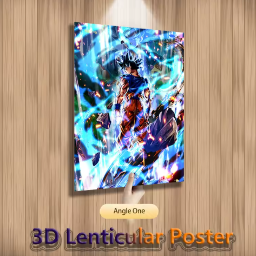 Poster lenticular 3D de Dragon Ball