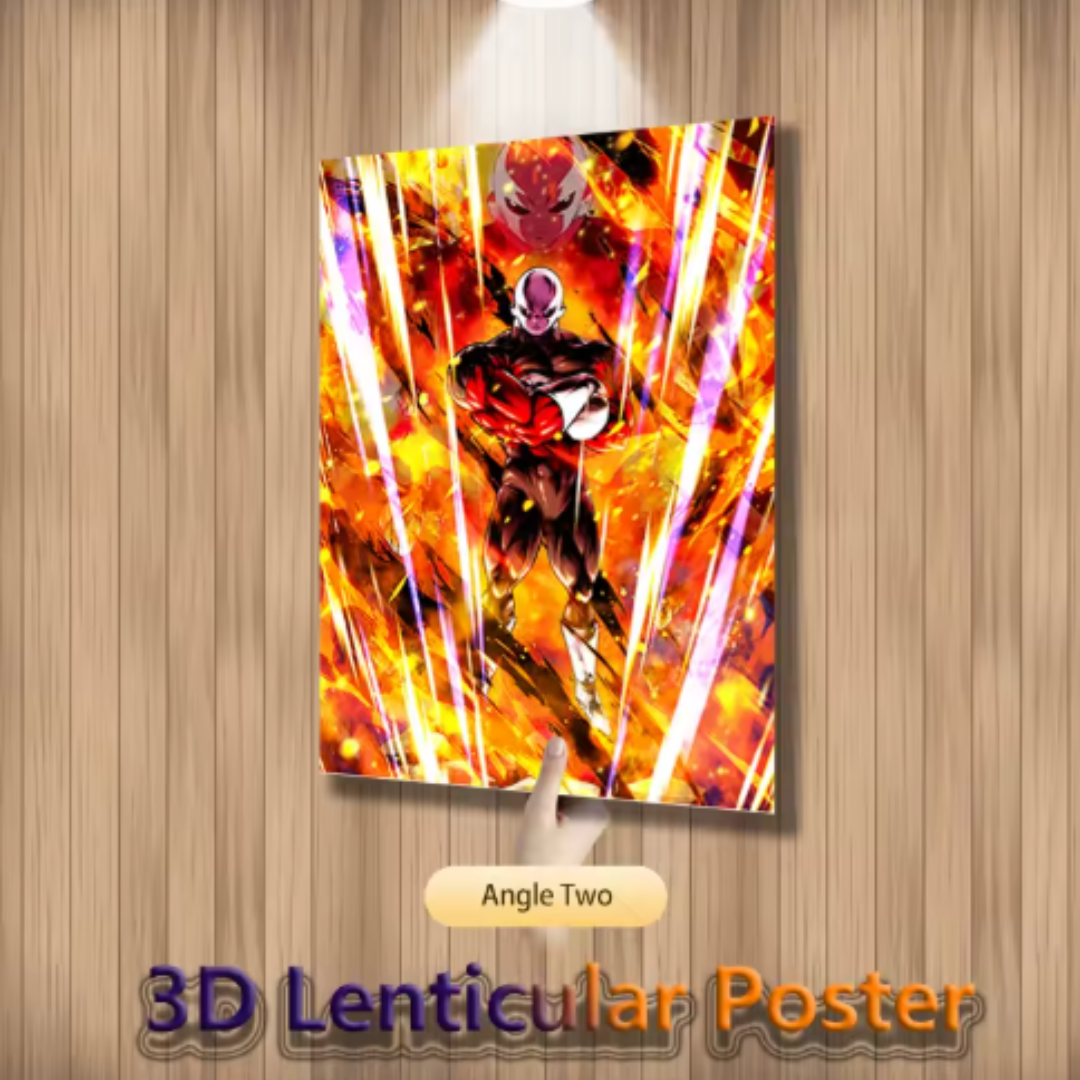 Poster lenticular 3D de Dragon Ball